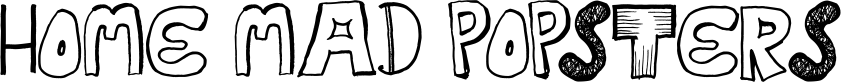 Home mad popsters font
